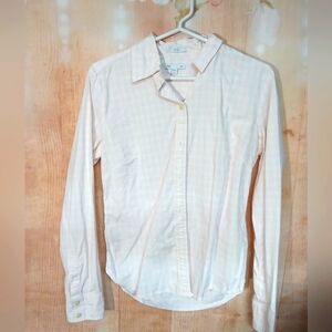GAP Soft Pink Plaid Shirt